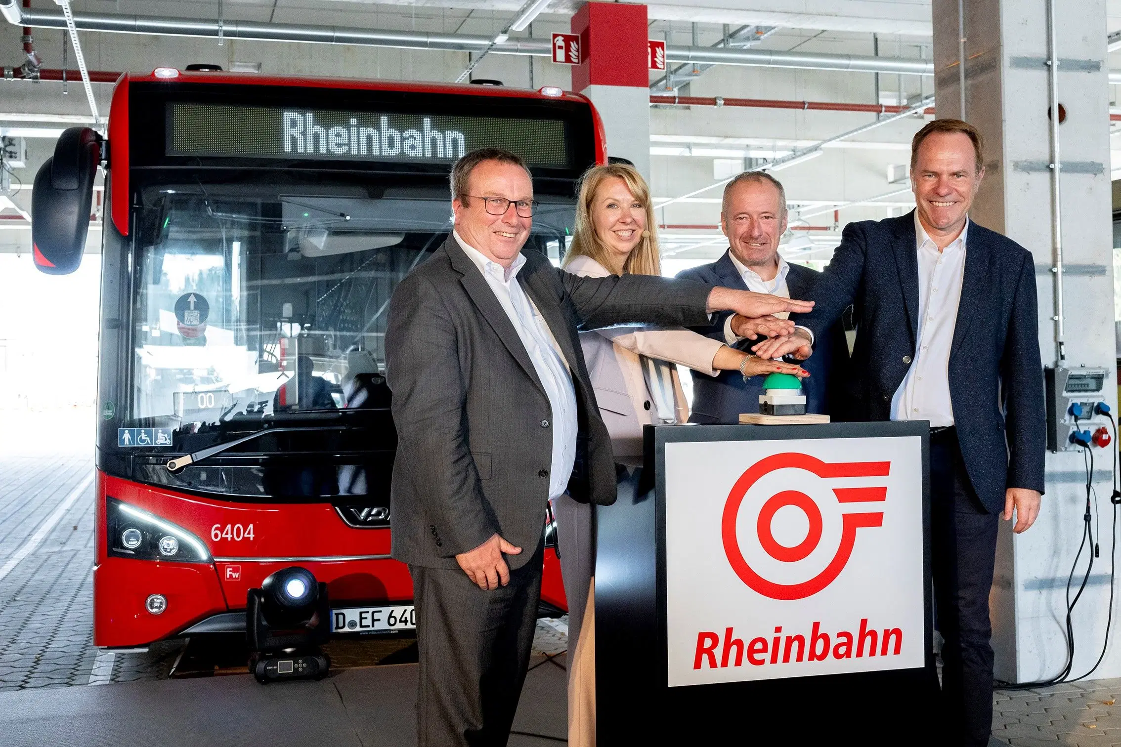 People celebrating the launch of the site