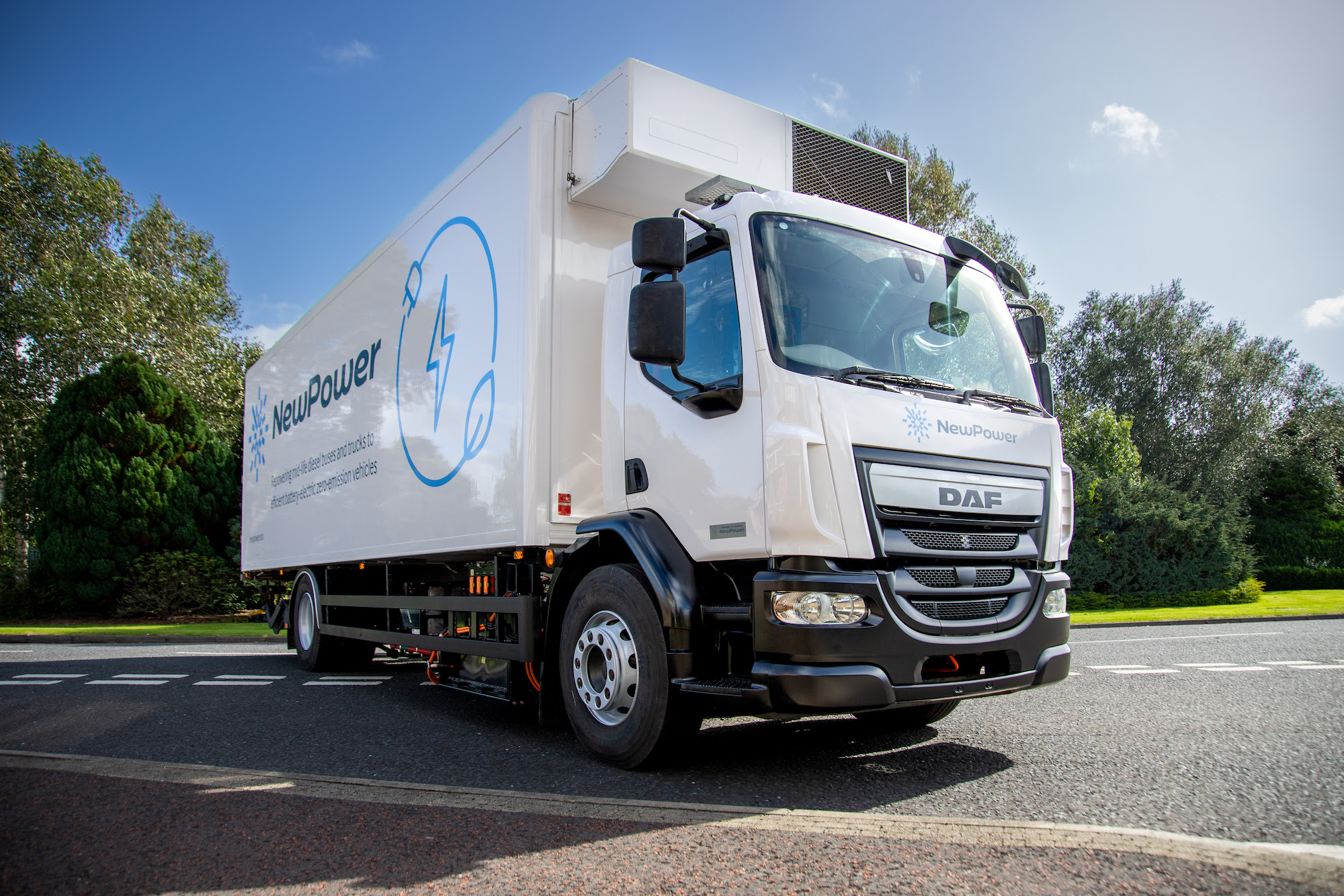 Wrightbus' repowered truck