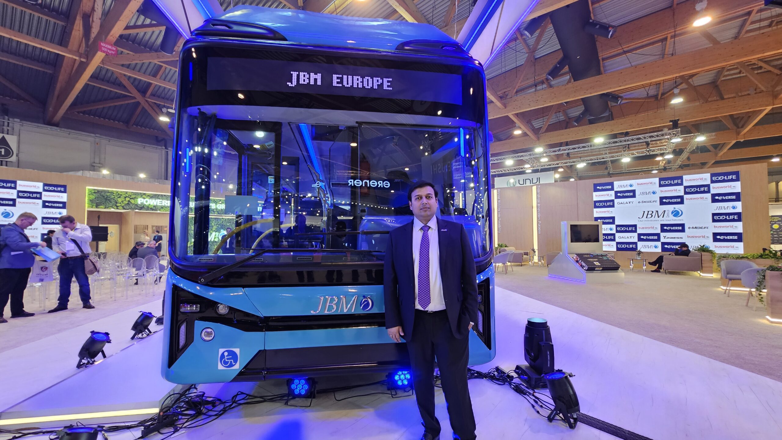 The launch was led by Nishant Arya, Vice Chairman and Managing Director of the JBM Group