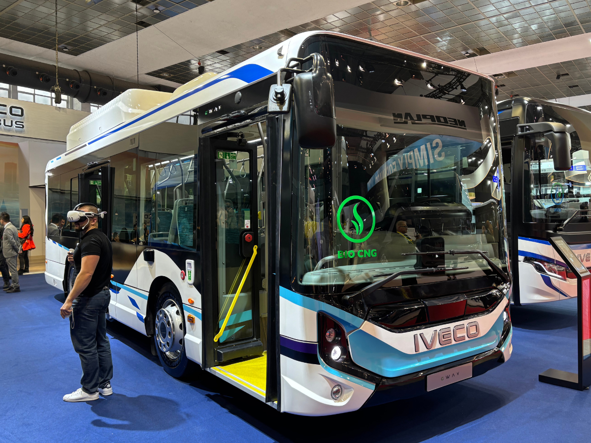 G-WAY CNG Midibus at Busworld 2025