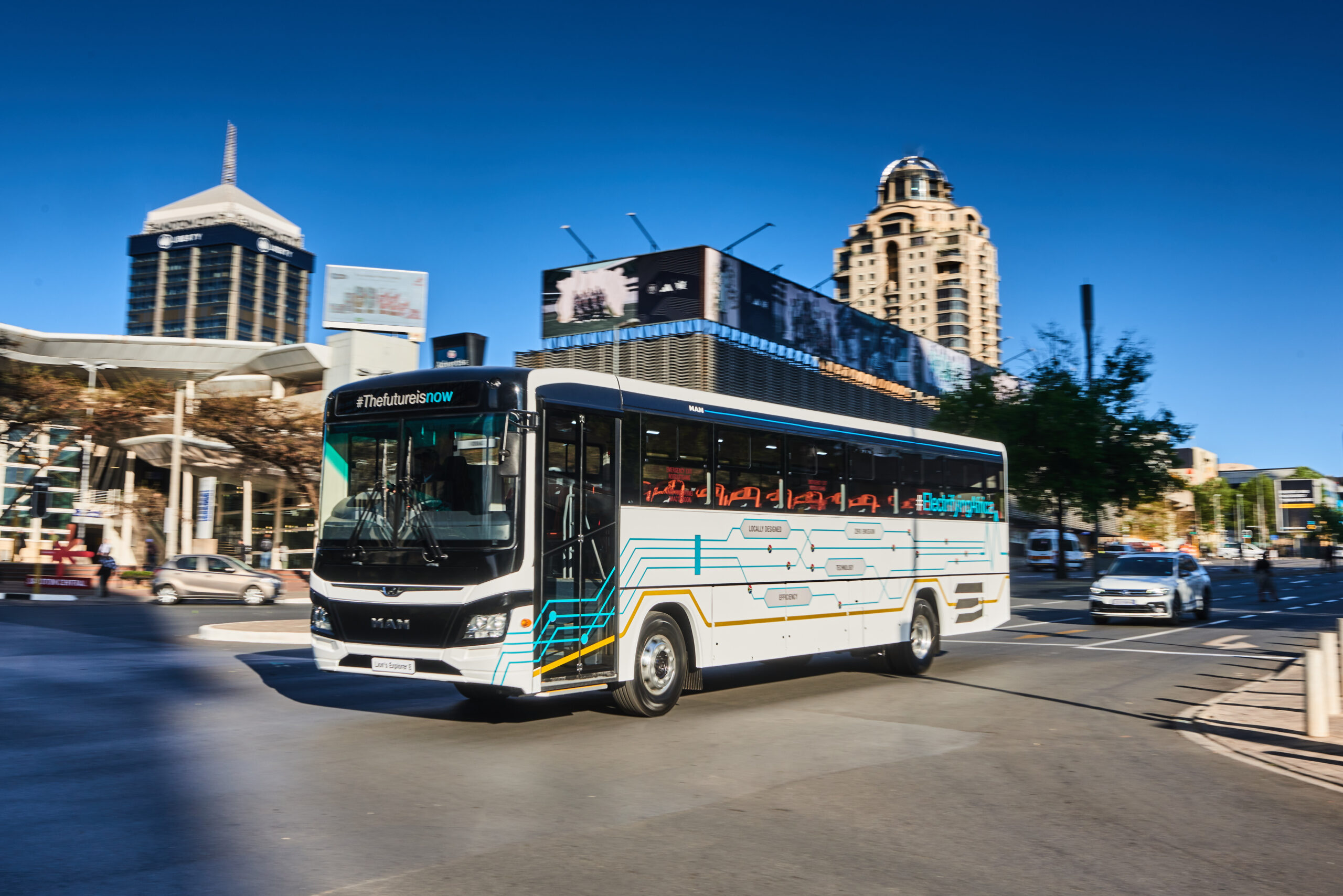 A MAN Truck & Bus Explorer E bus