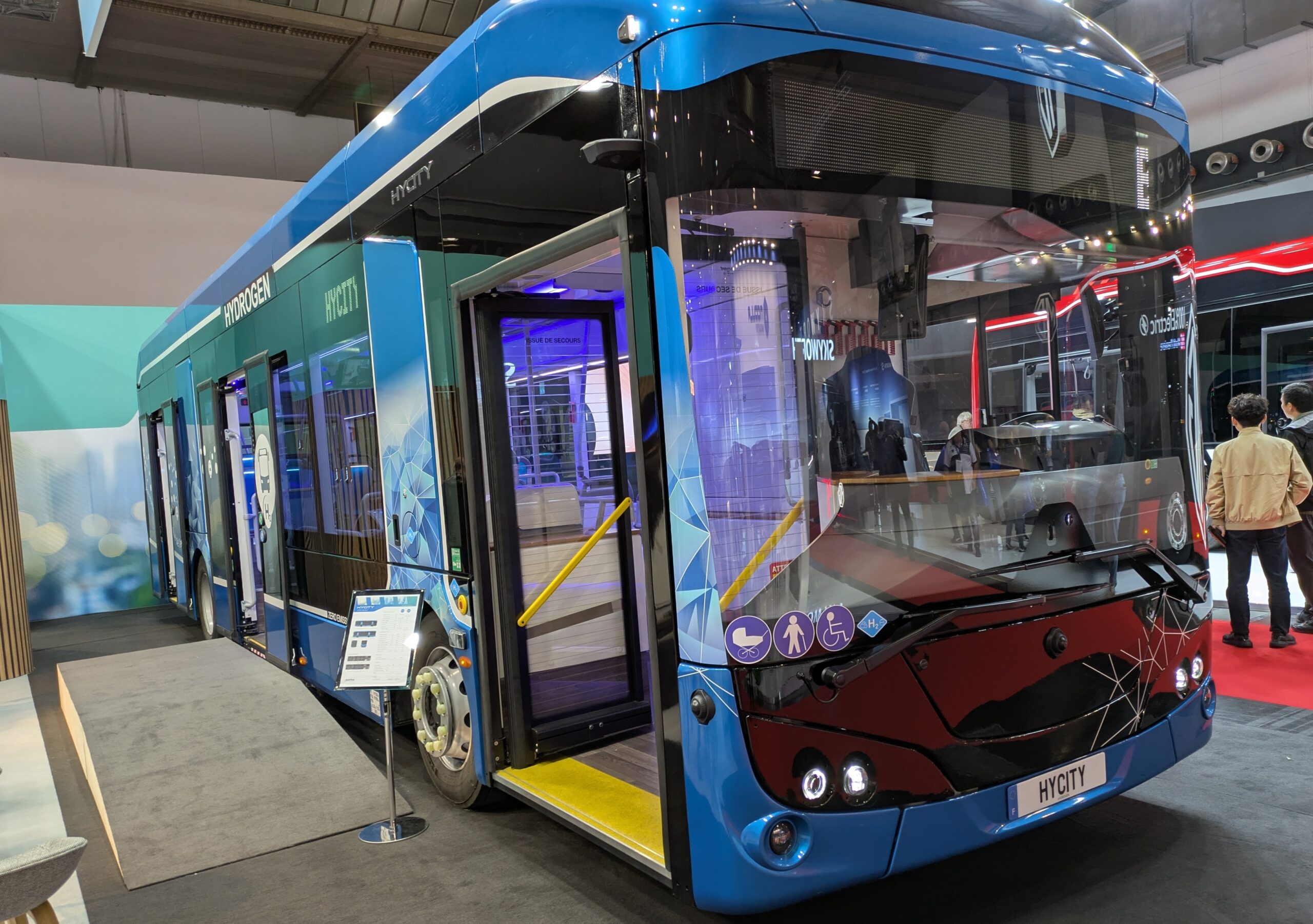 SAFRA's HYCITY hydrogen bus