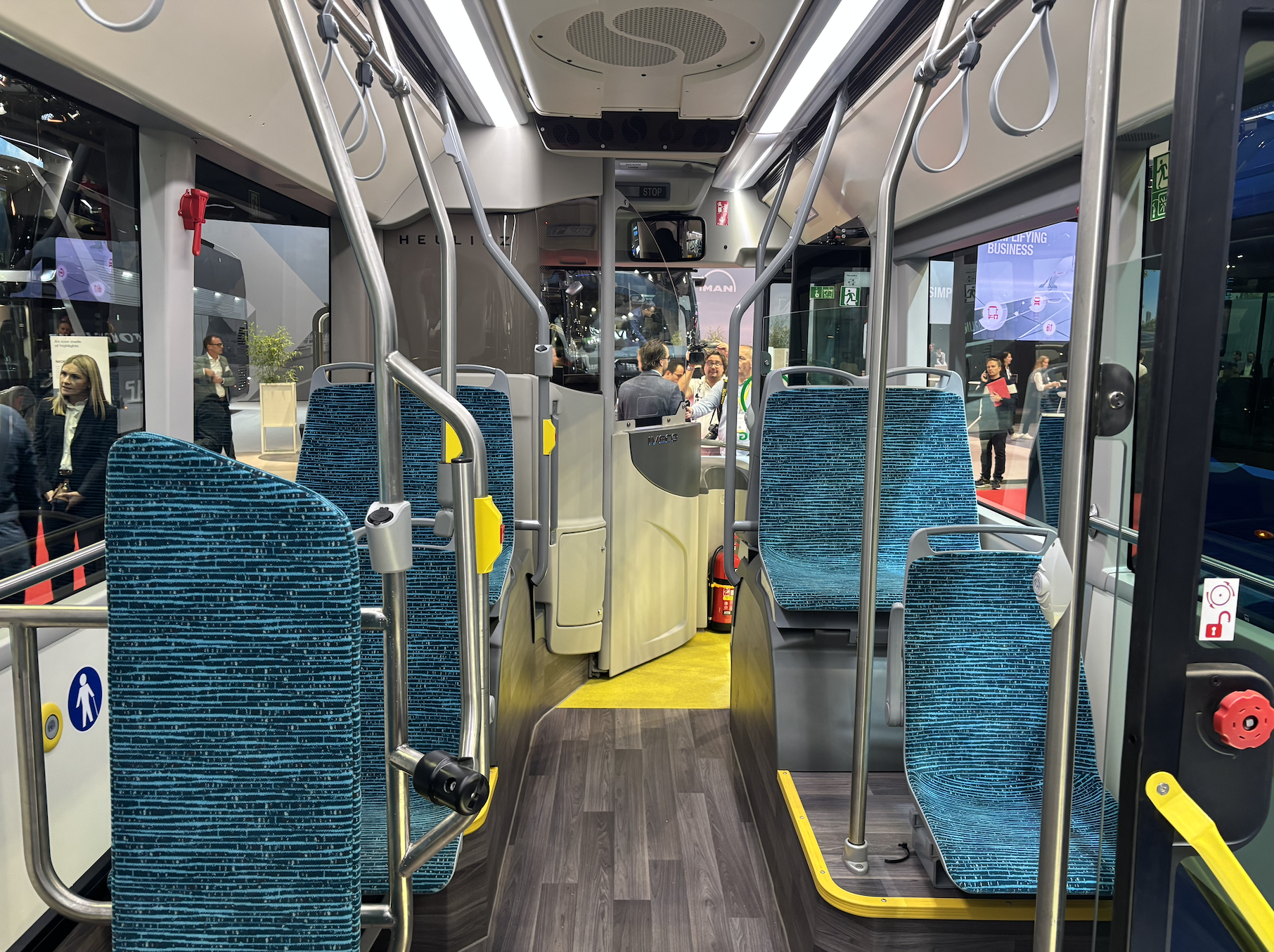 G-WAY CNG Midibus Interior Seating