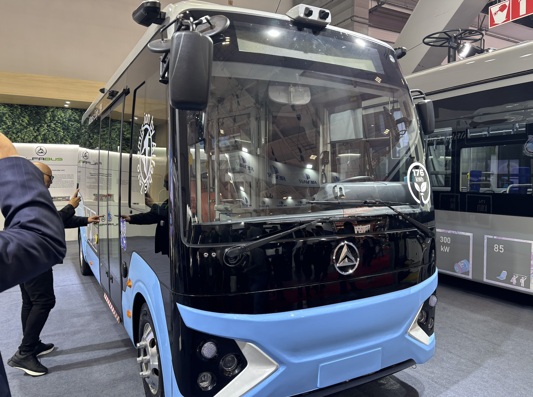Alfabus' L06 ECITY Bus on Display at Busworld 2025