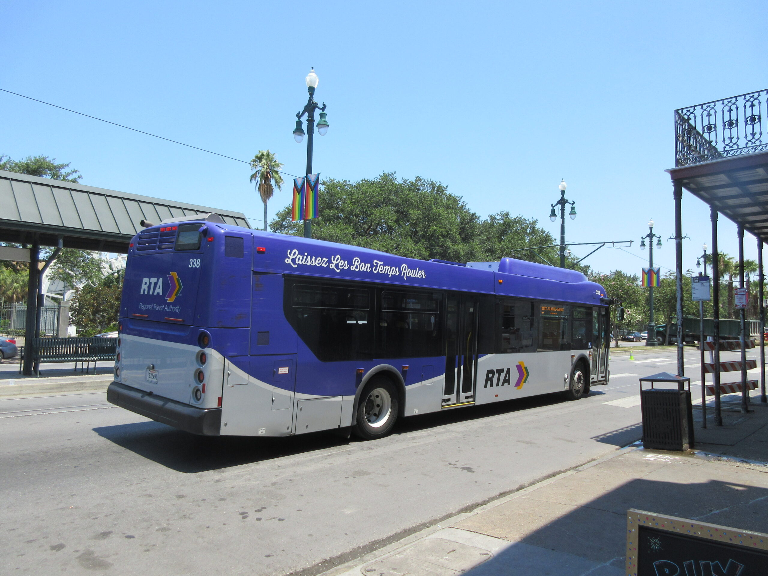 An RTA Bus in New Orleans