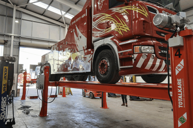 Totalkare sixpost vehicle installation