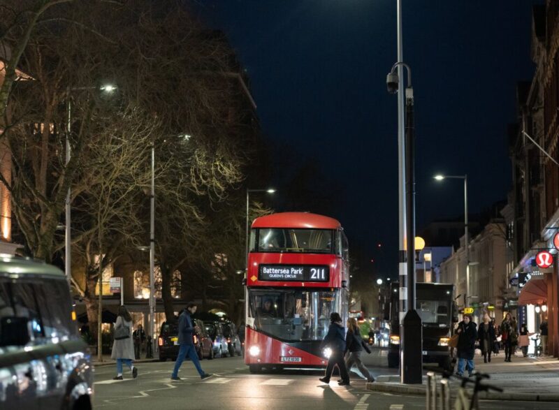 A TfL bus in London