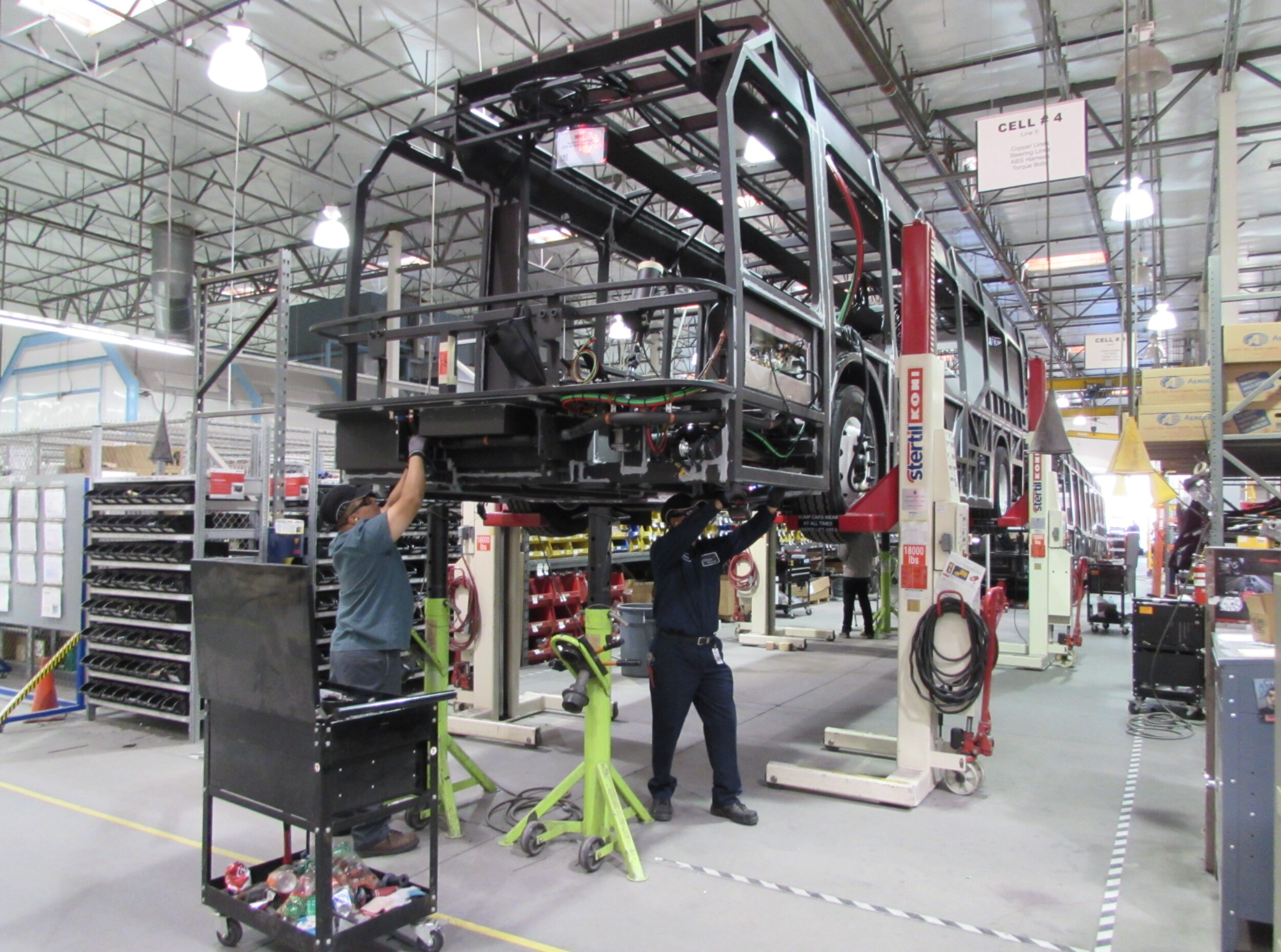 ENC bus manufacturing