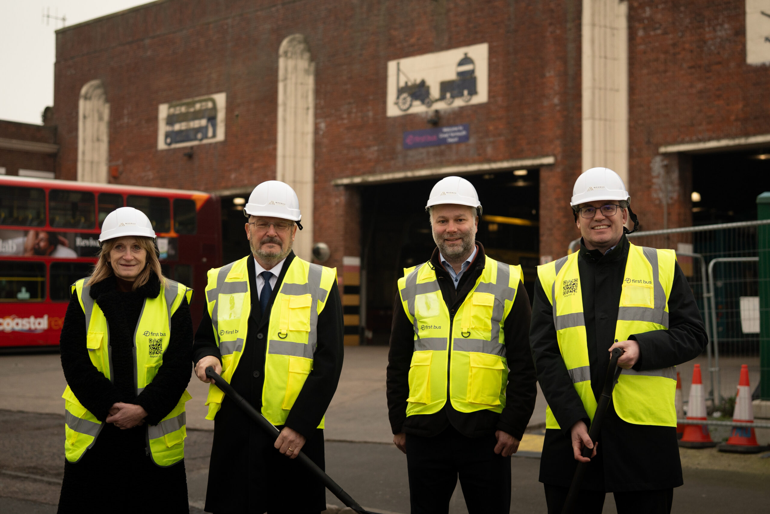 Ground Breaking at the Great Yarmouth Depot