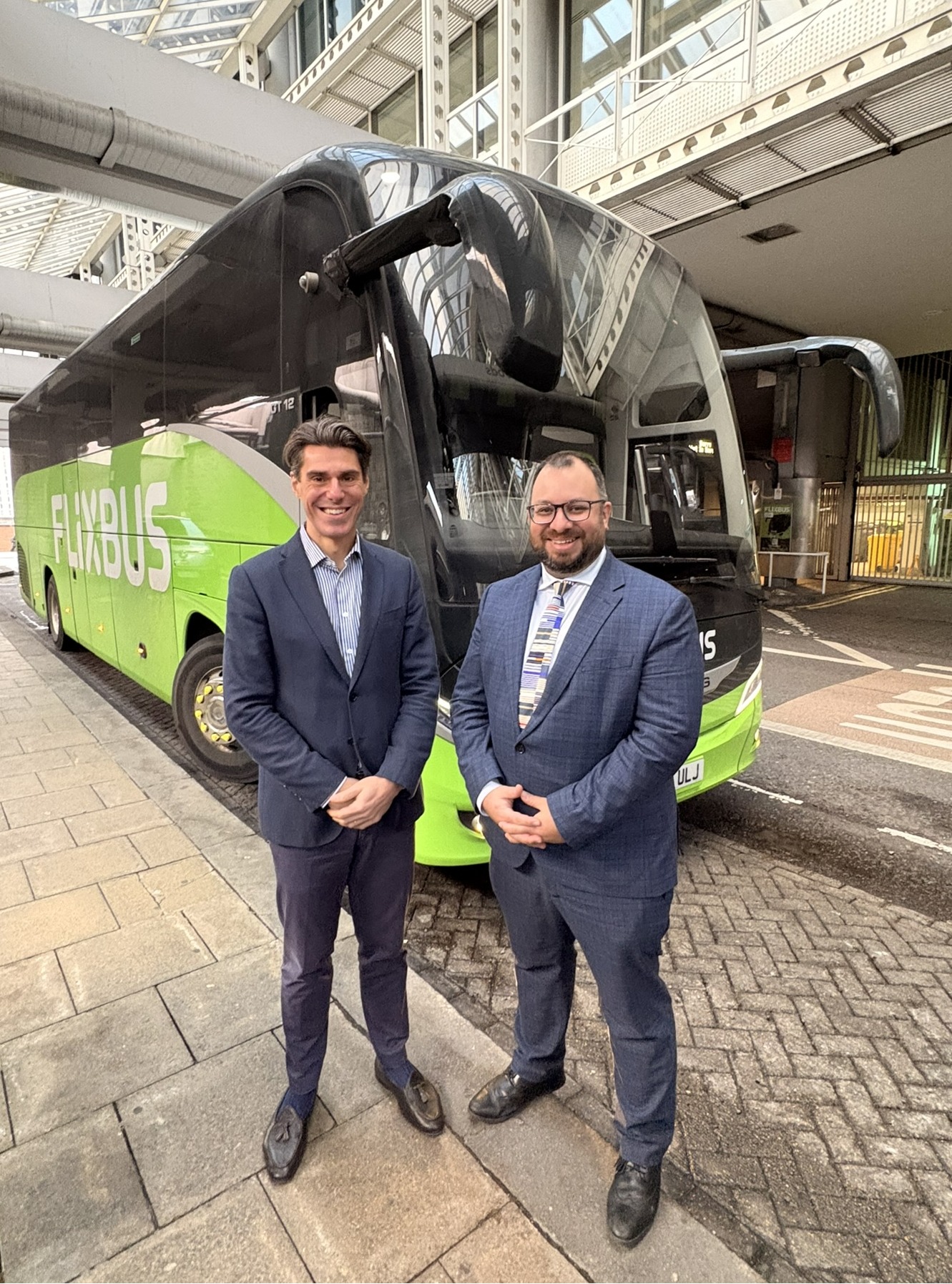 Andreas Schorling, FlixBus and David Lee-Kong, Excelsior