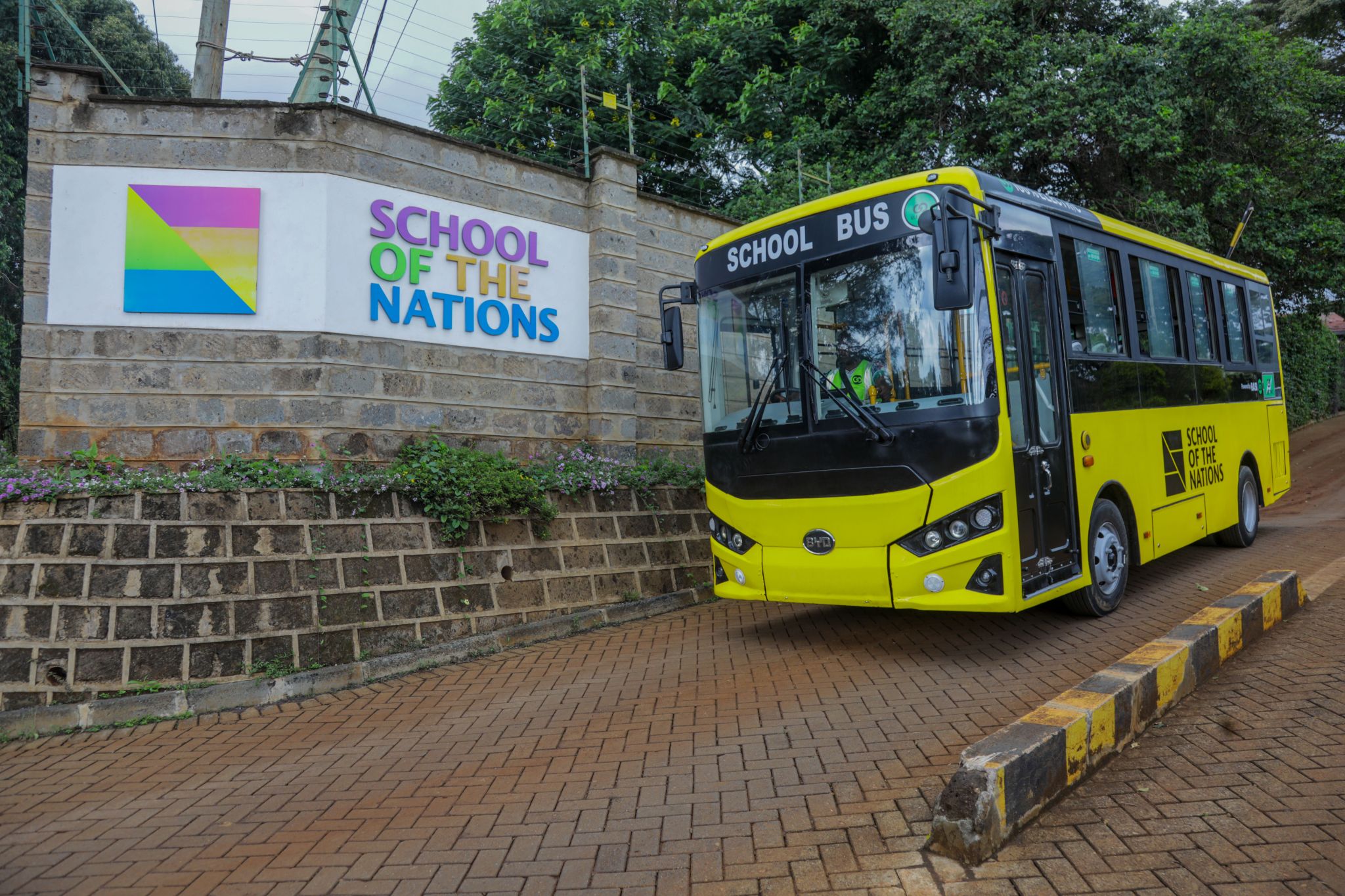The BYD electric school bus