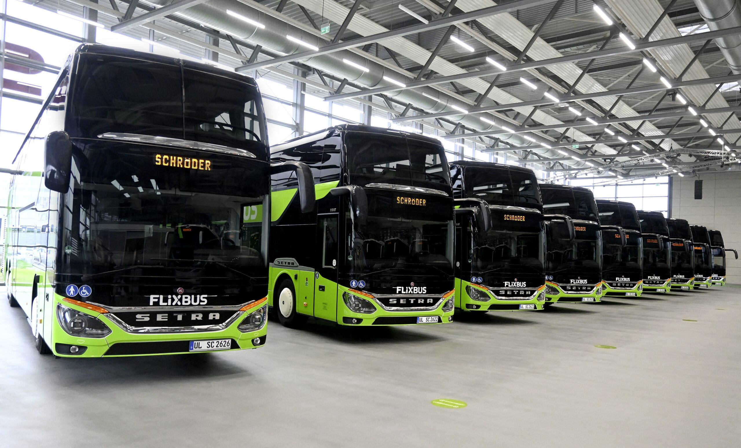 16 new Setra coaches for Schröder Reisen