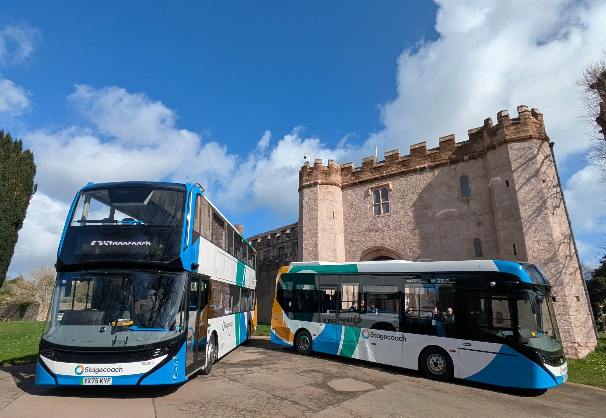 AD Enviro 100 EV and AD Enviro 400 EV electric buses