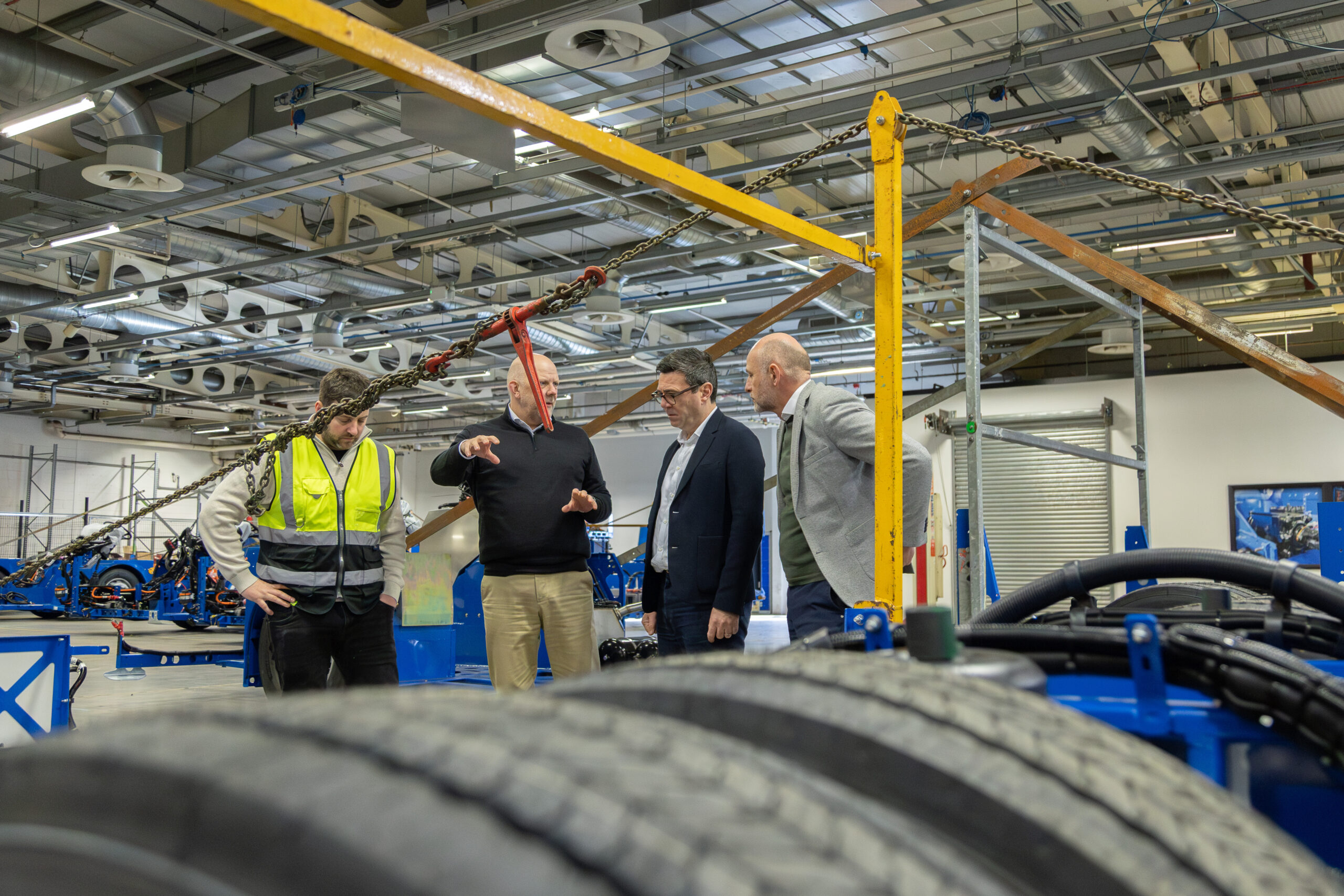 Founded in 1946, Wrightbus employs more than 2,100 people across its operations, with a further 7,500 jobs in the manufacturing supply chain