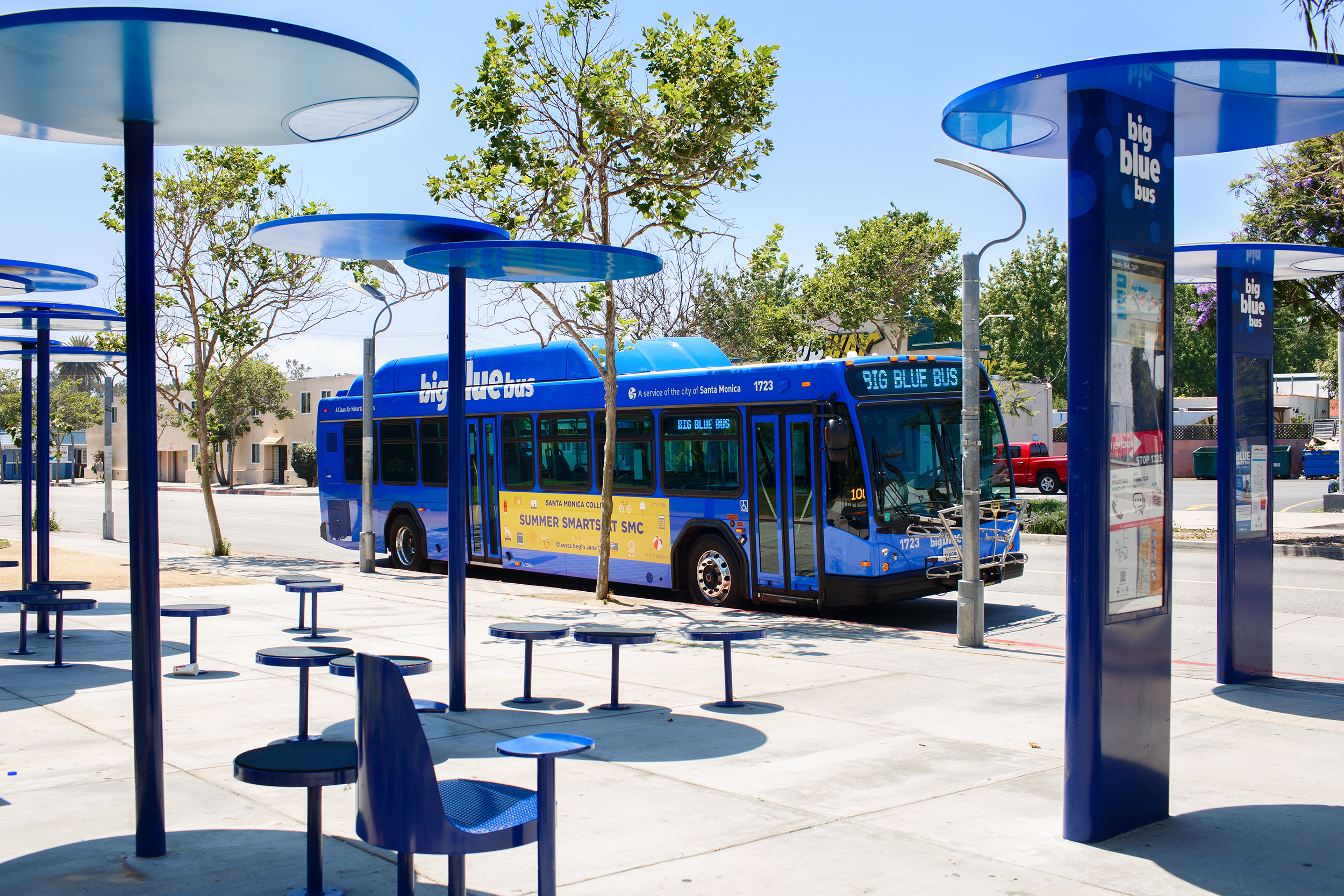 Santa Monica's Big Blue Bus system