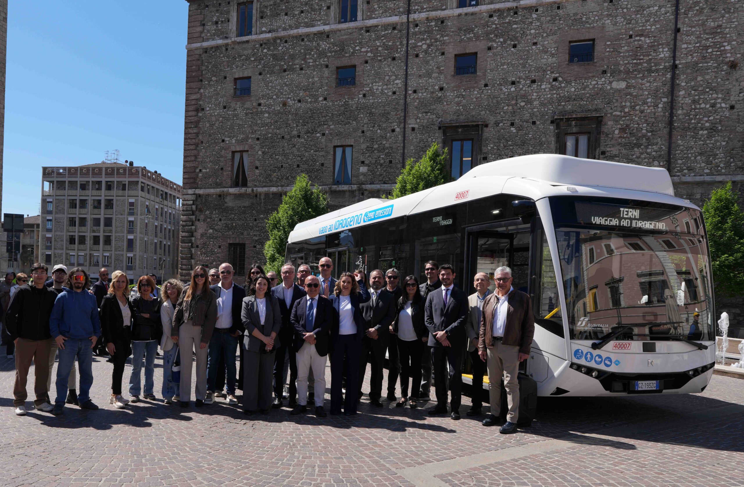 The units use Toyota fuel cell technology