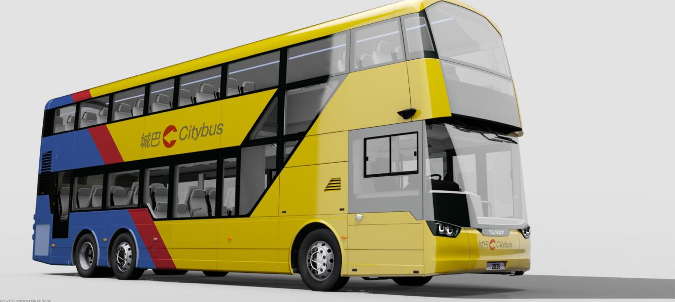 Wrightbus will supply 20 Electroliner double-deck buses to Citybus