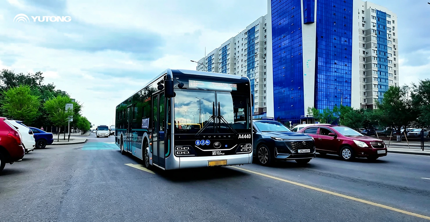 Yutong has celebrated the global deployment of its hybrid bus offerings