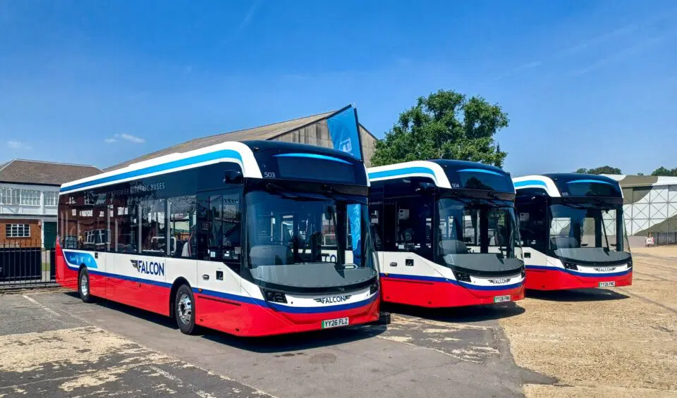 The Alexander Dennis Enviro200EV buses were launched during a stakeholder event