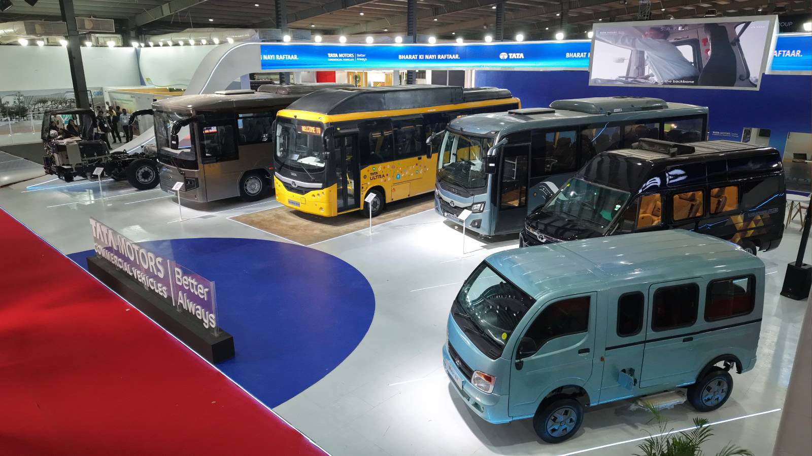 Tata Motors presented a range of mobility solutions at Prawaas 5.0