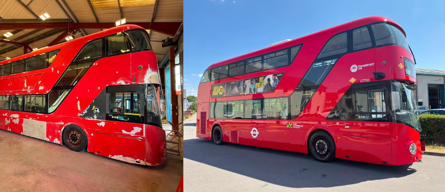 The Wrightbus-refurbished Routemasters are gradually re-entering service on London streets