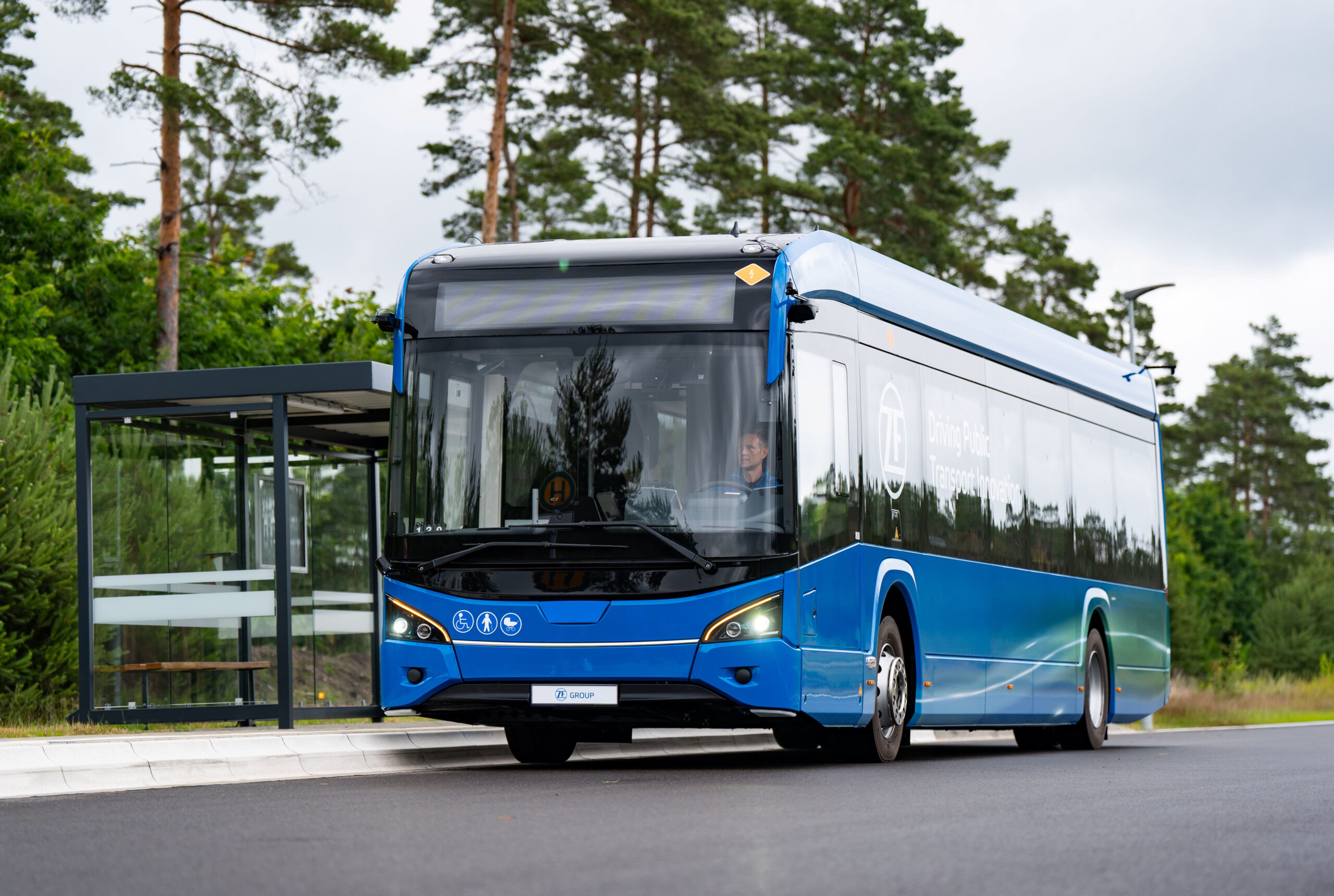 ZF's new City Bus Assist solution was unveiled during the company's CV day