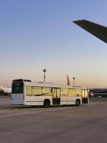 Safe-T-Punch airport buses