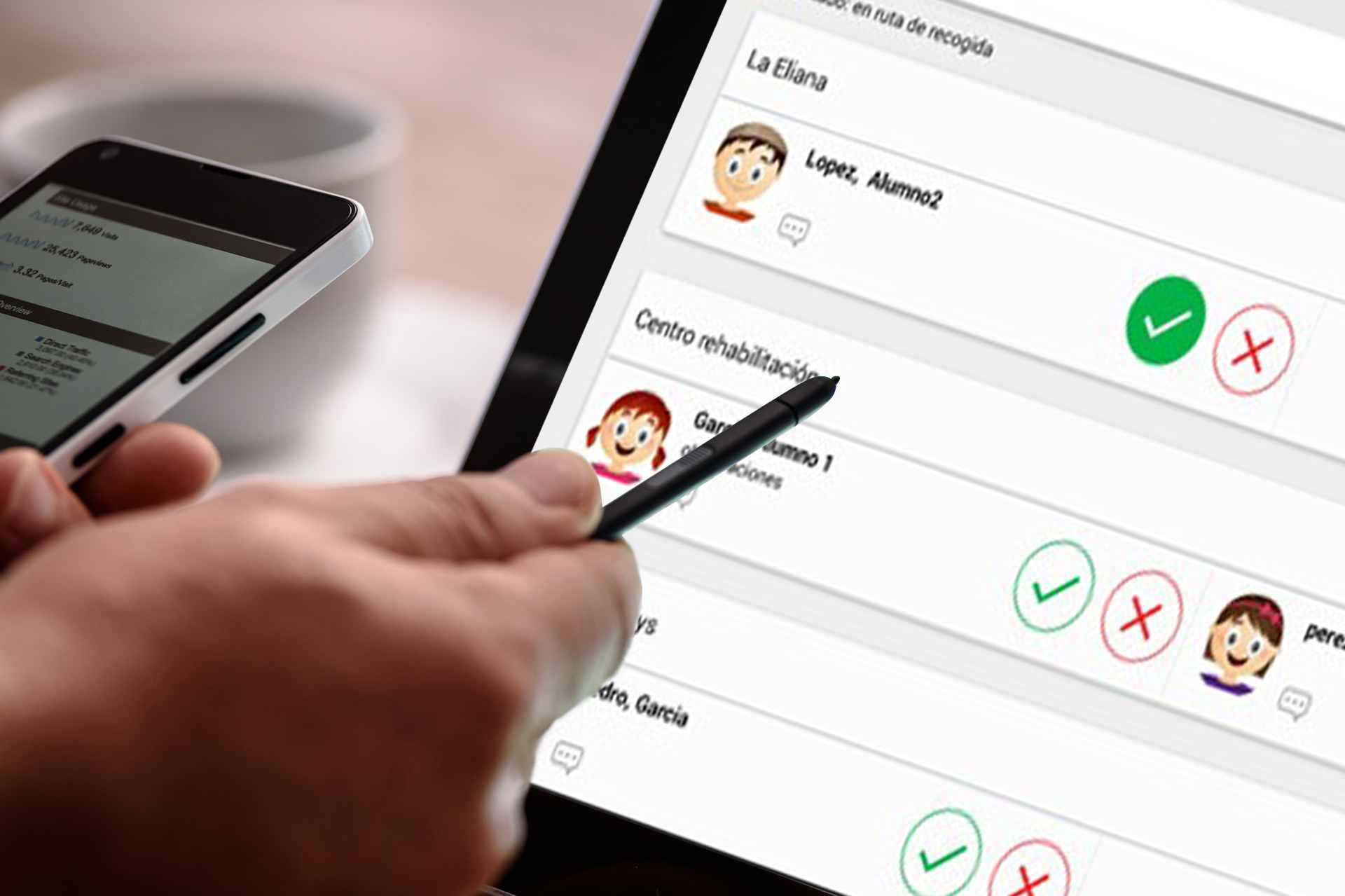 Tablet - Drivers' App