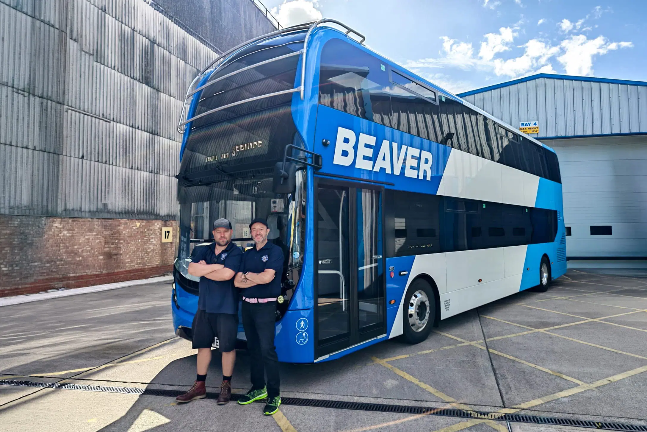 Alexander Dennis has delivered an Enviro400 double-decker to Beaver Bus