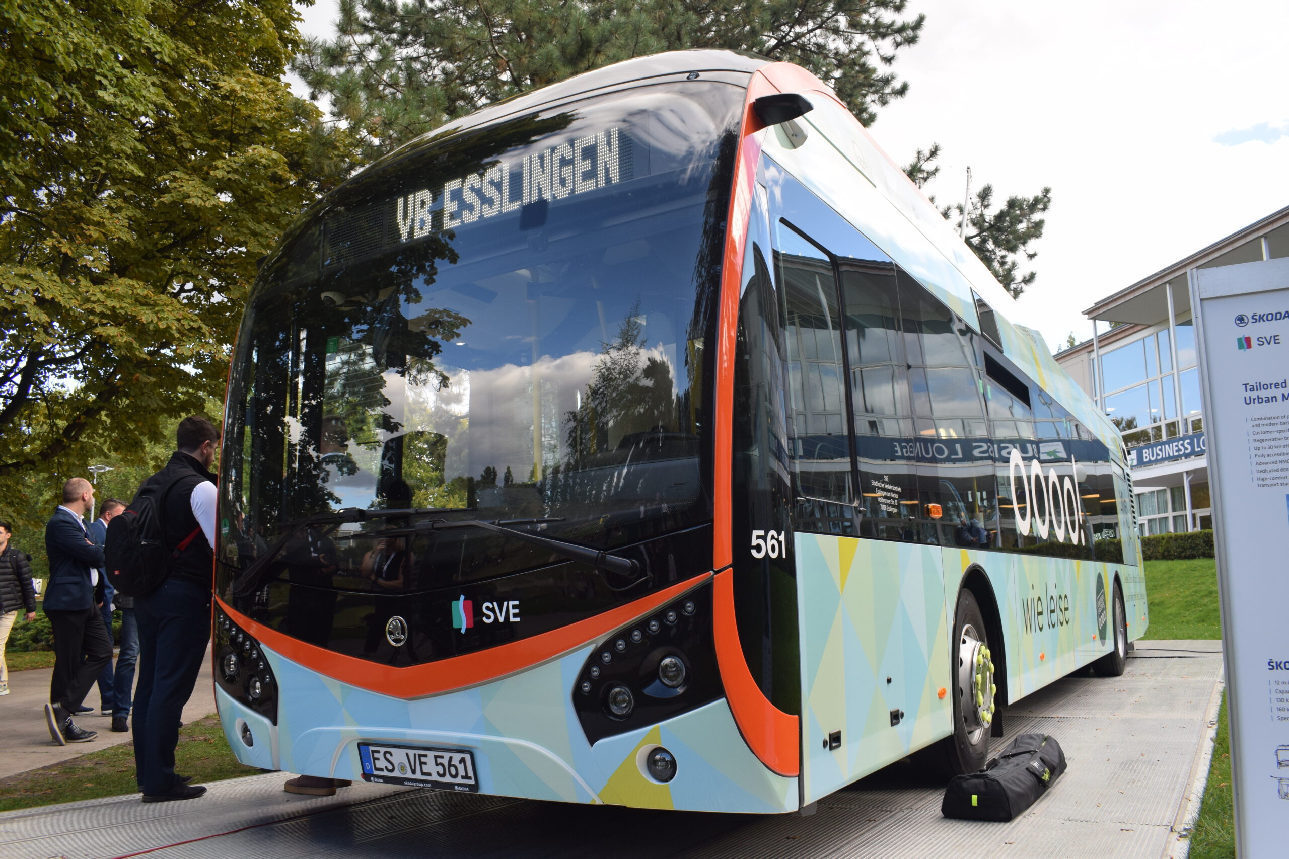 Škoda 32Tr Trolleybus at InnoTrans 2026