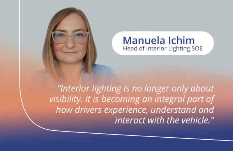 Manuela Ichim, Head of Interior Lighting