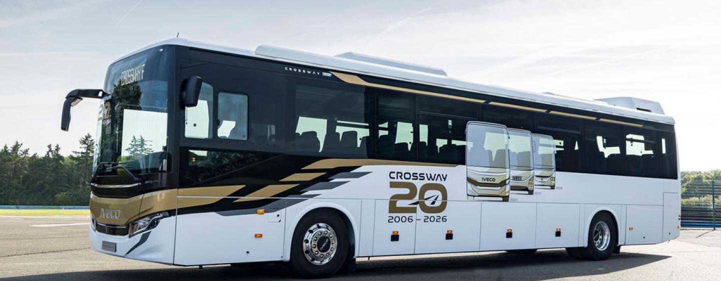 The bus has completed a journey of 500km on a single charge