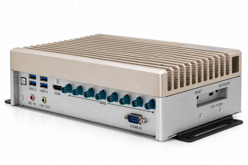 AAEON BOXER-8655AI rugged fanless Edge AI computer from FORTEC UK