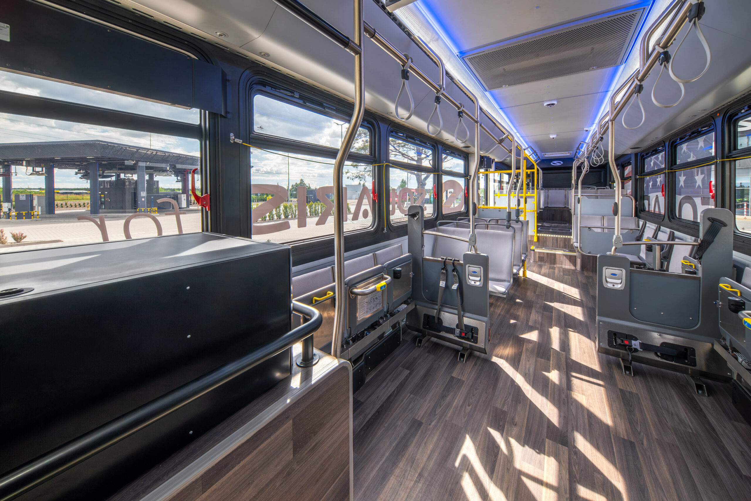 Solaris Urbino 40 bus interior